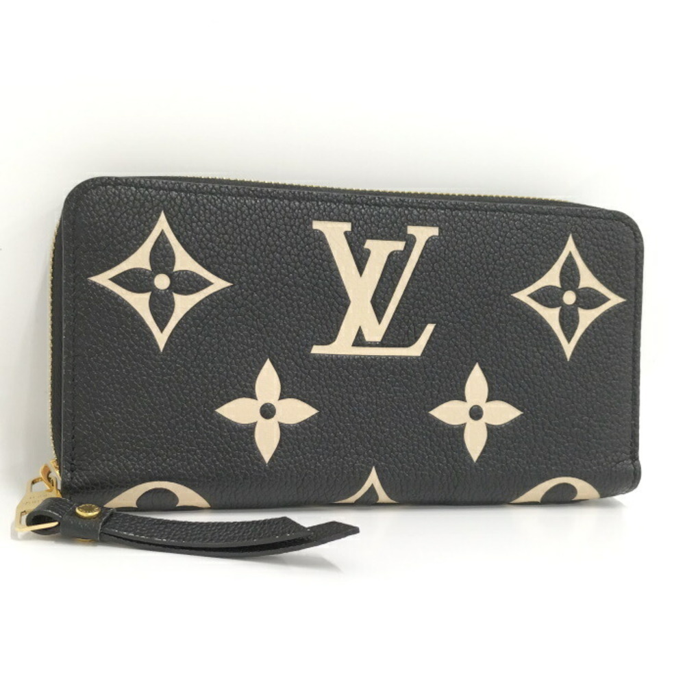 Louis Vuitton Monogram Amplant Round Zipper Long Wallet